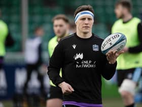 Glasgow Warriors flanker Rory Darge suffered a knee injury in South Africa. (Photo by Craig Williamson / SNS Group)