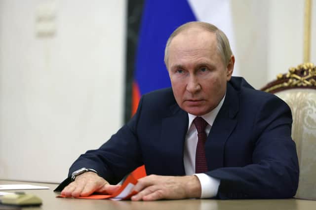 Vladimir Putin may not be able to back down, but neither can the West (Picture: Gavril Grigorov/Sputnik/AFP via Getty Images)