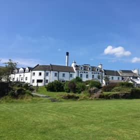 The Jura Hotel plays an important role in the island community.