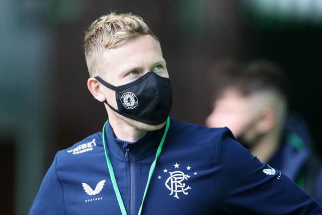 Scott Arfield of Rangers. (Photo by Ian MacNicol/Getty Images)