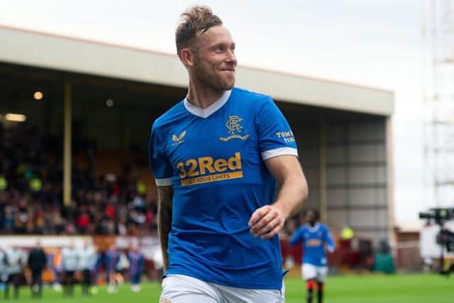 Rangers midfielder Scott Arfield is on the verge of agreeing a new contract with the Ibrox club. (Photo by Craig Foy / SNS Group)