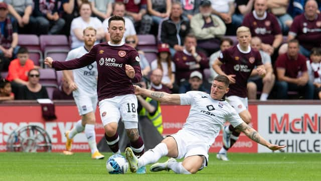 Barrie McKay scored and impressed for Hearts on the opening day of the season against Ross County.