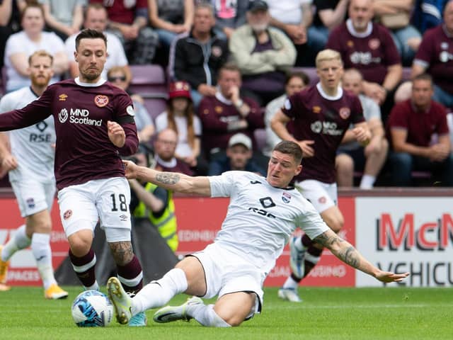 Barrie McKay scored and impressed for Hearts on the opening day of the season against Ross County.