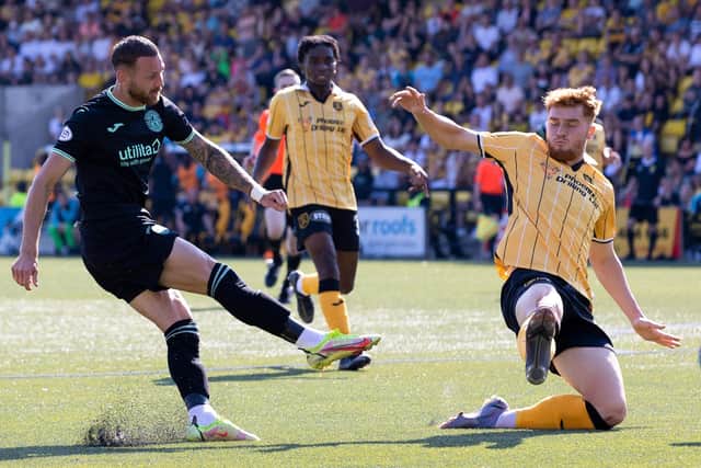 Hibs winger Martin Boyle is pushing for a start against Rangers.