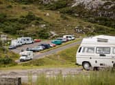 The North Coast 500 route has seen an influx of camper vans and tourists (Picture: Paul Campbell/Getty Images)