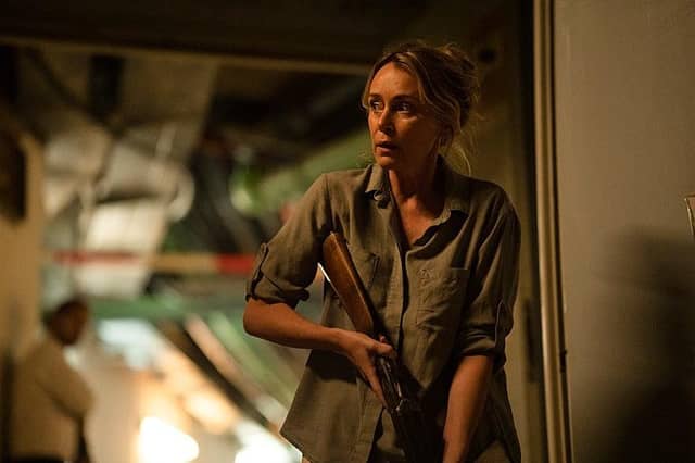 Keeley Hawes in the BBC thriller Crossfire