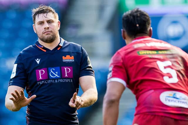 Nick Haining is looking forward to the festive clash with Glasgow Warriors. (Photo by Ross Parker / SNS Group)