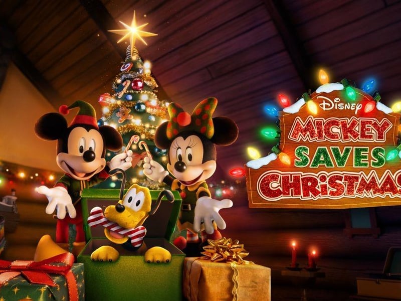 Walt Disney icon Mickey Mouse Mickey Mouse throws the perfect Christmas for his fellow festive friends in his cozy, snowy cabin.