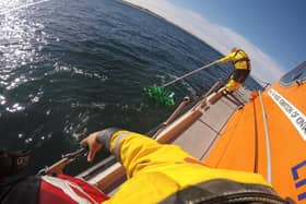 Inflatables are a growing concern during the summer season (Credit:RNLI)