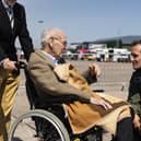 RAF pilots pay tribute to a 99-year-old Scottish World War II veteran