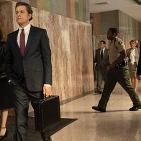 Lizzy Caplan as Alex Forest and Joshua Jackson as Dan Gallagher in Fatal Attraction. Photo Credit: Monty Brinton/Paramount+