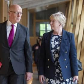 First Minister John Swinney and finance secretary Shona Robison. Picture: Lisa Ferguson/National World