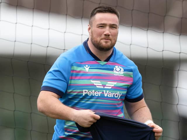 Zander Fagerson has returned to the Scotland team for Saturday's Six Nations match against Wales.