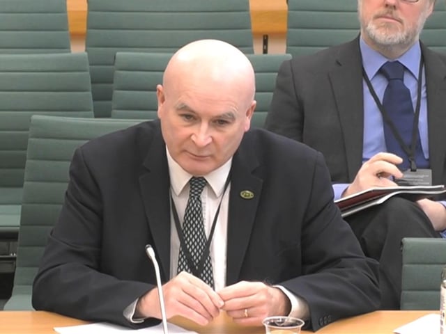 Tory MP Greg Smith, who told Lynch that he had to accept that strike action was causing the public to turn away from the railway.

The straight-talking union leader once more dispatched the question replying: “Are you talking about when we’re on strike or when we’re not on strike?”, to which the Tory MP replied: “When you’re on strike”.

Lynch answered: “What about the days when we’re not on strike, when it’s absolutely useless as well?