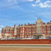 The magnificent exterior of the Imperial Hotel