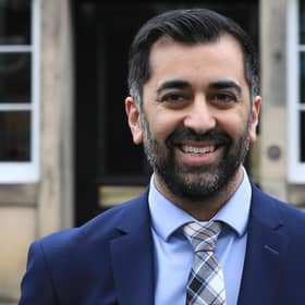 First Minister Humza Yousaf was in Peterhead on Tuesday to visit the power station.