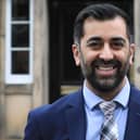 First Minister Humza Yousaf was in Peterhead on Tuesday to visit the power station.