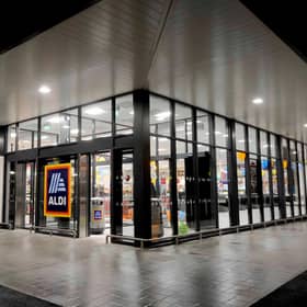 An Aldi branch in Whitburn, with the chain having opened its 100th Scottish site in 2021. Picture: Colin Hattersley.