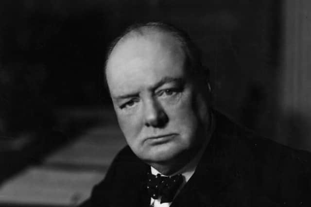 A quote from Churchill reflects our first week of trading after lockdown, says Alexander. Picture: Walter Stoneman/Hulton Archive.