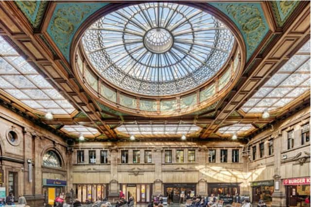 Edinburgh Waverley Station will light up blue tonight in support of the NHS