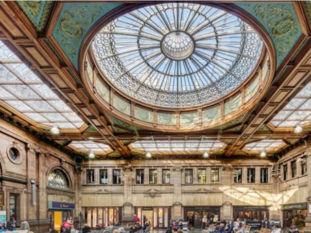 Edinburgh Waverley Station will light up blue tonight in support of the NHS