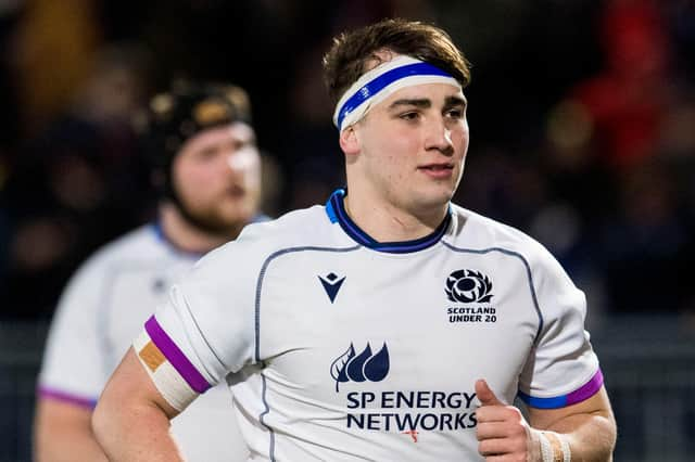 Scotland U20 captain Rhys Tait. (Photo by Ross Parker / SNS Group)