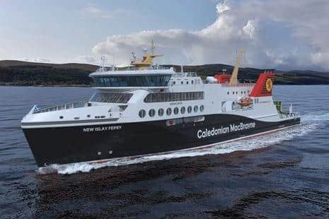 One of the two new ferries being built for Islay, with a further two similar designs to be ordered for the CalMac's wider west coast network. Picture: Transport Scotland