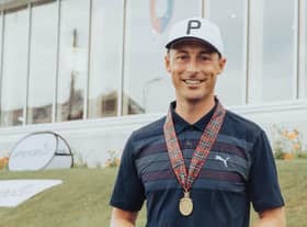 Lundin's James White pictured after his win in last year's Leven Gold Medal. Picture: Rachael McQueen