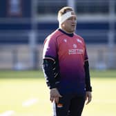 WP Nel during an Edinburgh Rugby training session at Hive Stadium.