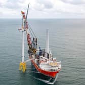 The first of 114 turbines was installed in December at the Seagreen offshore wind farm, off the Angus coast, a joint project by SSE Renewables and TotalEnergies that once completed will be Scotland’s largest and the world’s deepest fixed-bottom offshore wind farm