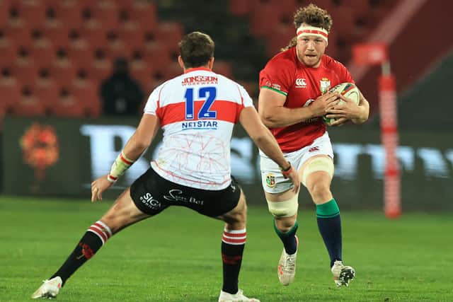 Hamish Watson will have the chance to stake a claim for the Test squad when the Lions face the Stormers. Picture: David Rogers/Getty Images