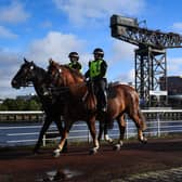 COP26 will dominate Glasgow's riverside over the next fortnight. Picture: Andy Buchanan/AFP/Getty