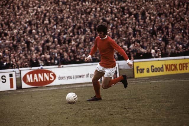"Willie, oh Willie Morgan ... " The winger's dashing play thrilled the Stretford End