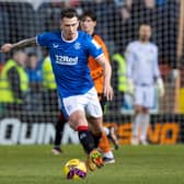 Ryan Jack in action for Rangers against Dundee United.