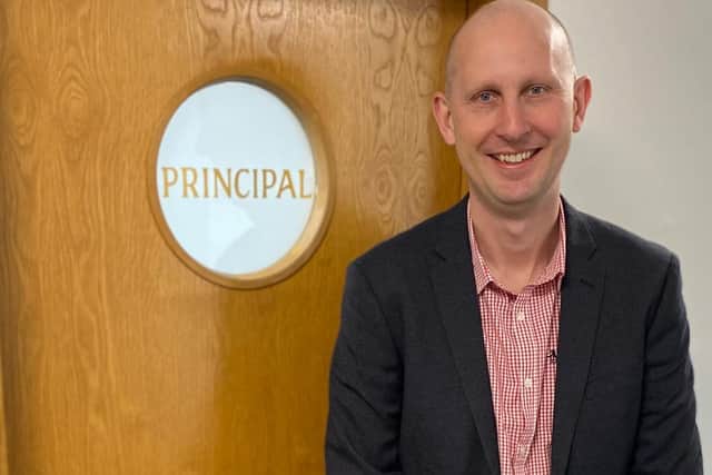Jim Metcalfe, principal at Fife College (Pic: Submitted)