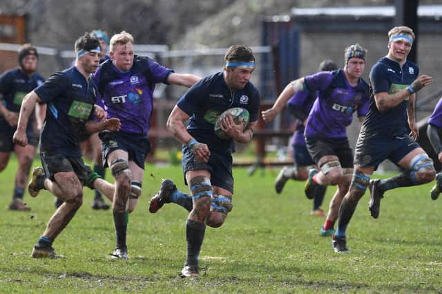 Ben Muncaster, pictured in action for Scotland under-18s, will make his Edinburgh debut against Zebre. Picture: Paul Devlin/SNS