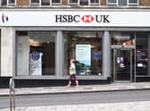HSBC said that less than 50 per cent of its customers now regularly use its branch network, with footfall dropping sharply over the past five years. Picture: Kirsty O'Connor/PA Wire