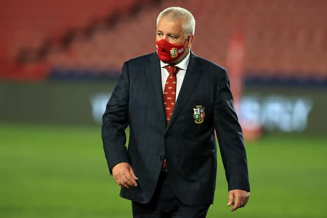 Warren Gatland, the Lions head coach. Picture: David Rogers/Getty Images