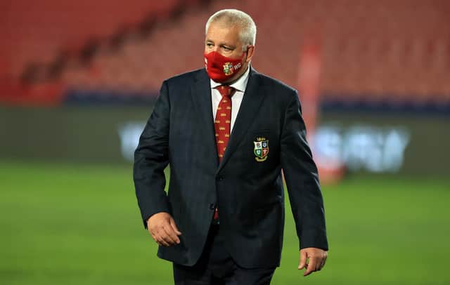 Warren Gatland, the Lions head coach. Picture: David Rogers/Getty Images