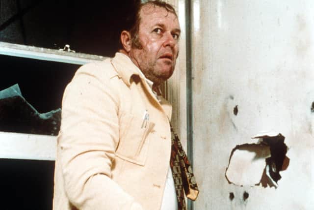 Walsh as private detective Loren Visser In Joel And Ethan Coen's Blood Simple (Picture: Getty Images)