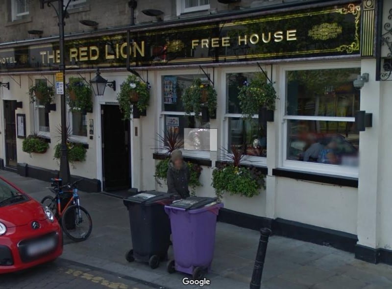 The Red Lion on Market Places said on its social media that it would open on April 12 'rain or shine' with advice to bring your own brolly, blanket or sunscreen!