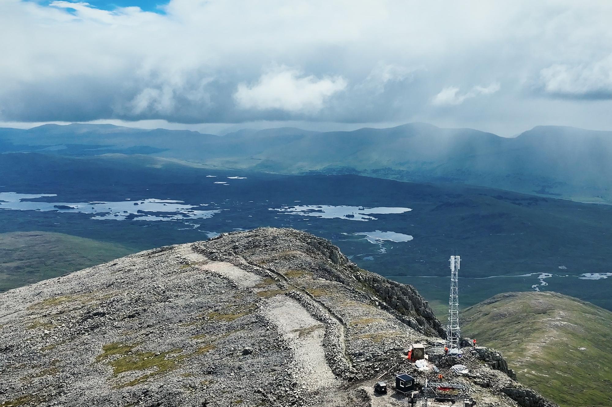 Helicopters and extreme weather: how Glencoe become home to UK's highest mobile mast