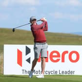 Stephen Gallacher in action during a practice round at the Hero Open at Fairmont St Andrews. Picture: Andrew Redington/Getty Images.