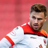 Controversial striker David Goodwillie has returned to Clyde on loan from Raith Rovers. (Photo by Ross MacDonald / SNS Group)