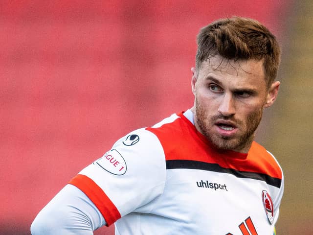 Controversial striker David Goodwillie has returned to Clyde on loan from Raith Rovers. (Photo by Ross MacDonald / SNS Group)