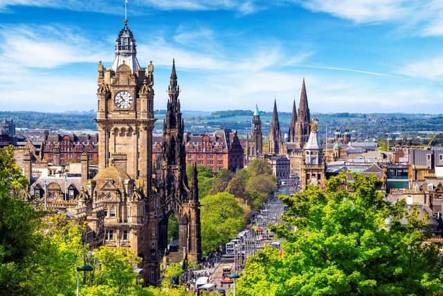Edinburgh has seen a leap in the average deal size.