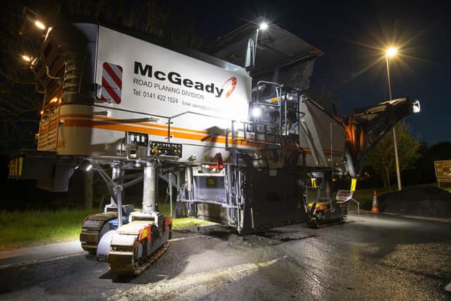 John McGeady provides civil engineering, road surfacing and plant hire services across Scotland.