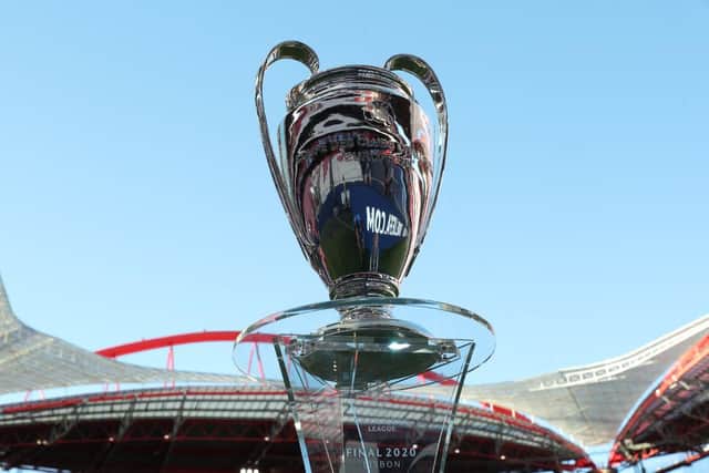 The Champions League Trophy is the most prestigious club title in European football.