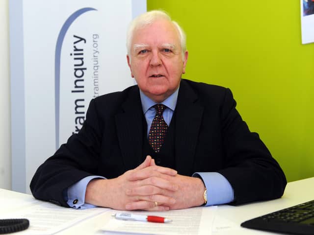 Lord Andrew Hardie has finally completed his Edinburgh Tram Inquiry. Picture: Lisa Ferguson