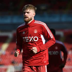 Hayden Coulson has been given time off by Aberdeen after he was involved in a road traffic accident. (Photo by Ross MacDonald / SNS Group)